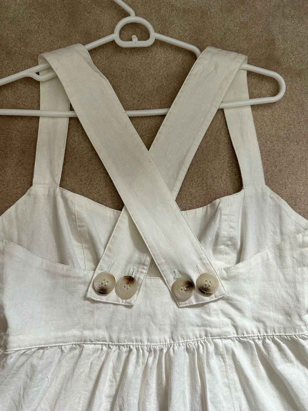 Free People lightweight white